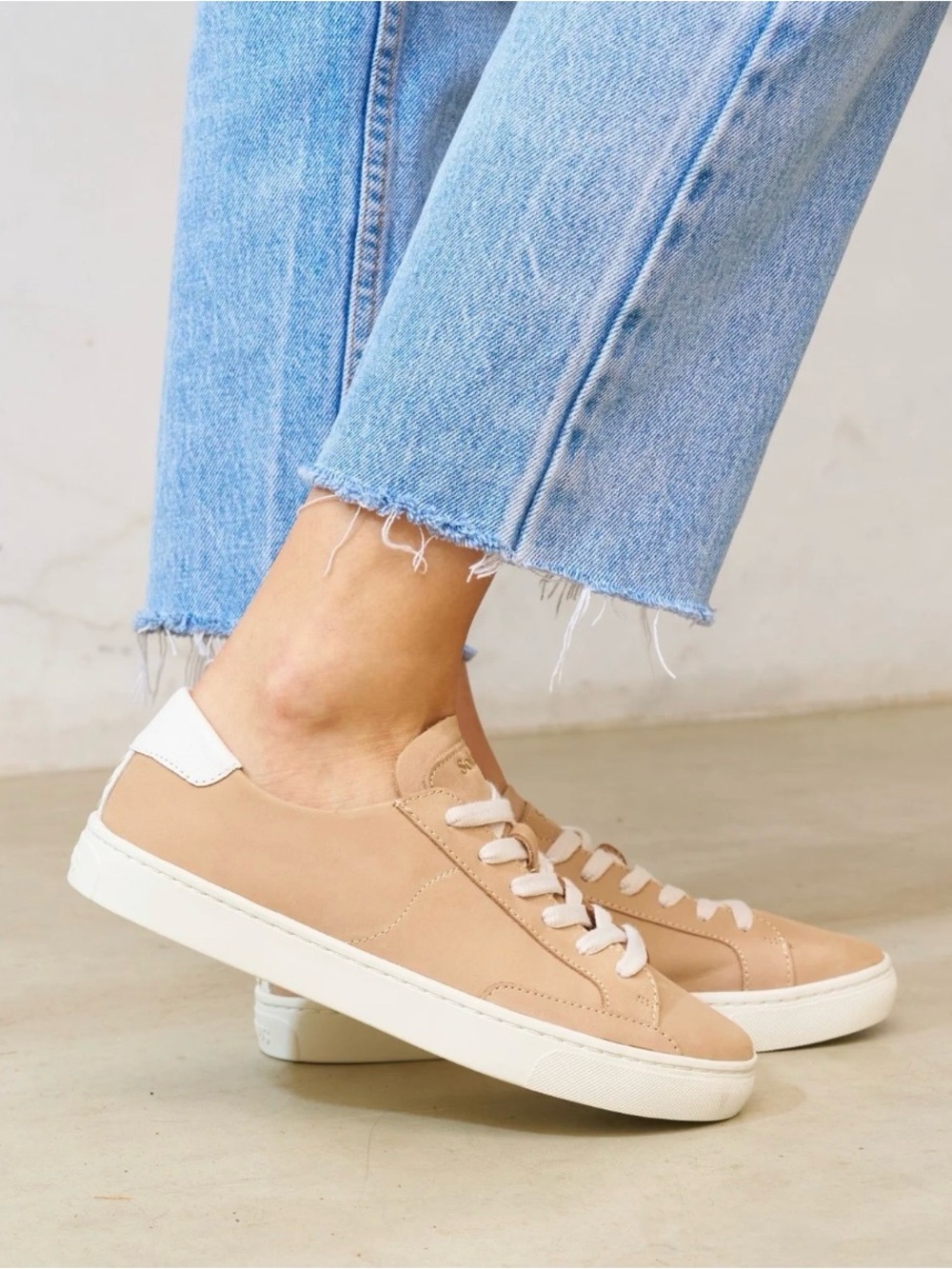 Soludos Ibiza Classic Sneakers, Champagne Pink, 8